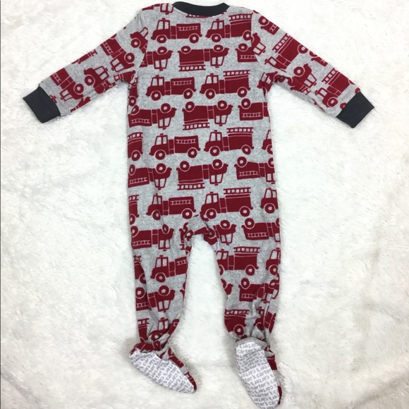 NWT fire truck fleece pajamas - Picture 3 of 5
